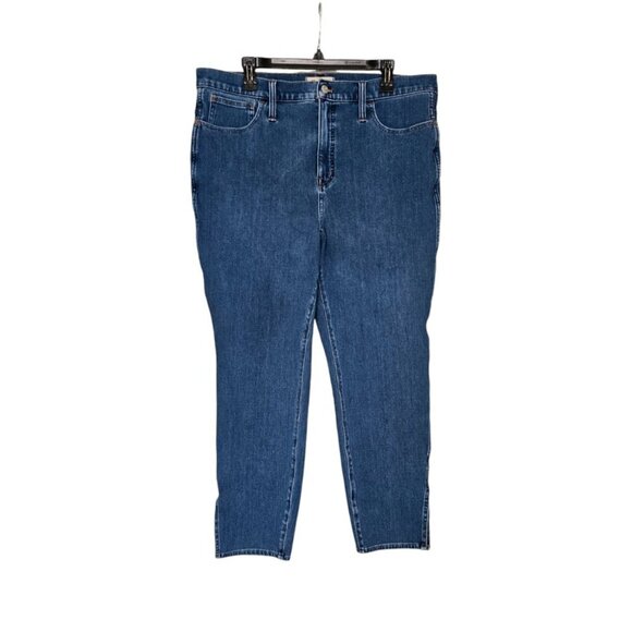 Madewell Denim - Women's - Madewell 11" High-Rise Roadtripper Supersoft Skinny Jeans, Size 33